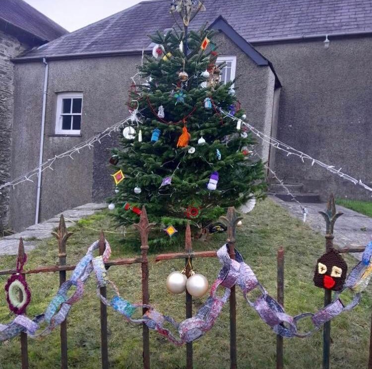 Christmas tree outdoors